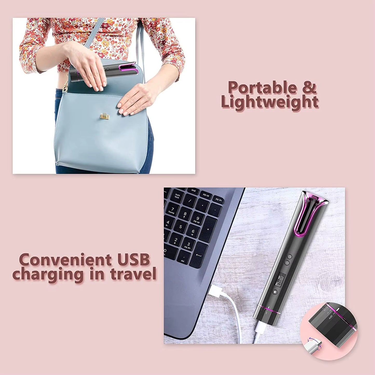 Cordless Hair Curler
