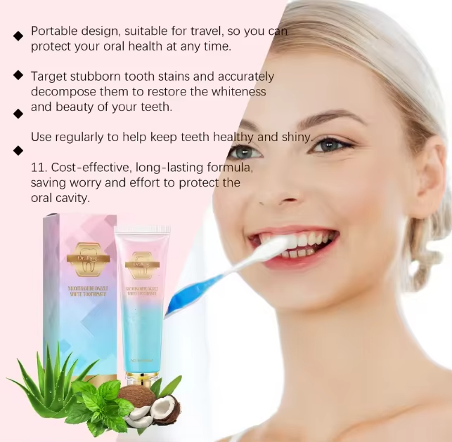 Oralhoe - Nicotinamide Dazzle White Toothpaste