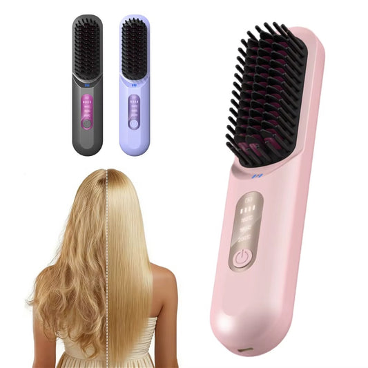SmoothGlow Hair Straightening Comb