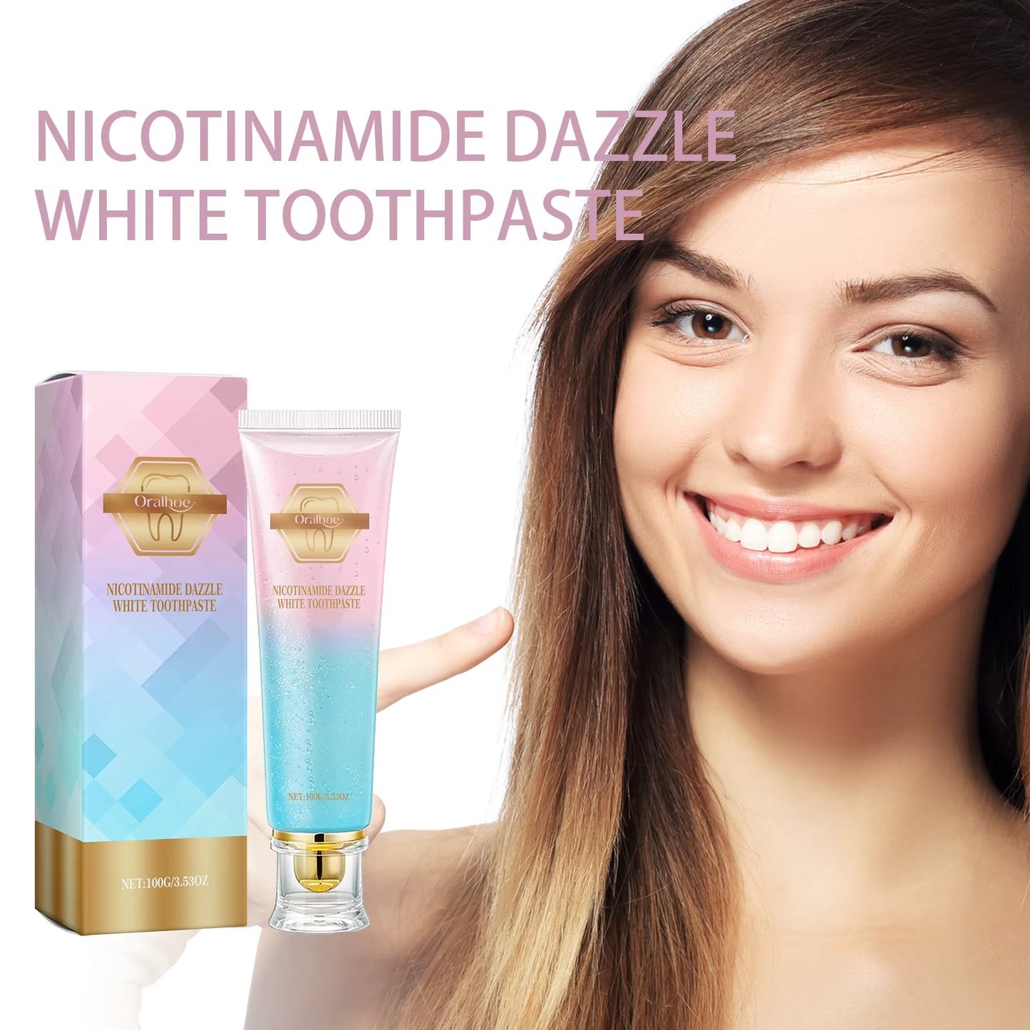 Oralhoe - Nicotinamide Dazzle White Toothpaste
