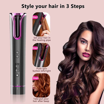 Cordless Hair Curler