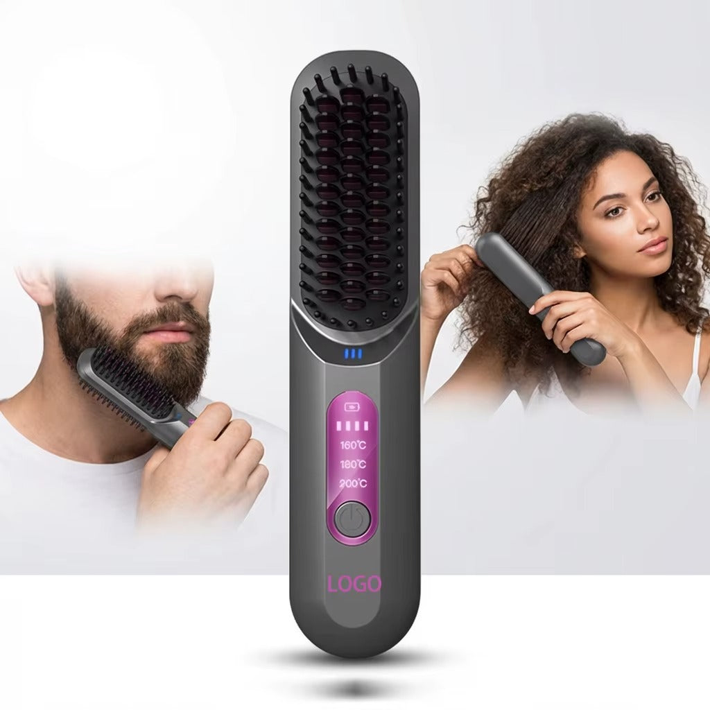SmoothGlow Hair Straightening Comb