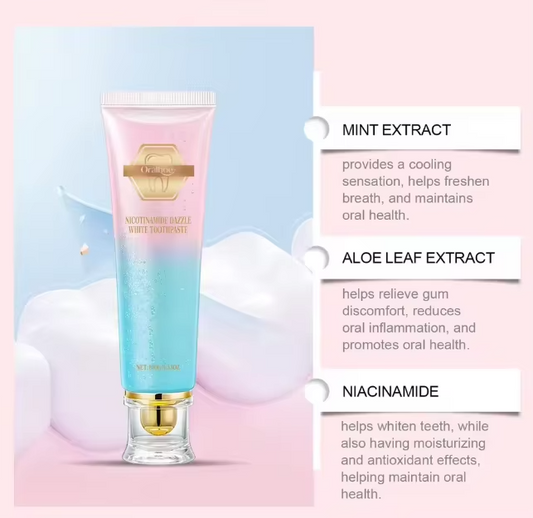 Oralhoe - Nicotinamide Dazzle White Toothpaste